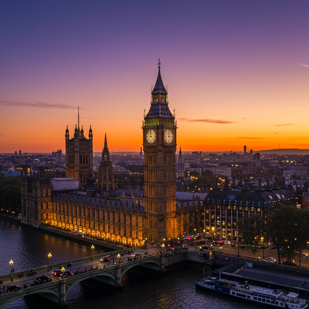 Big Ben in London, UK
